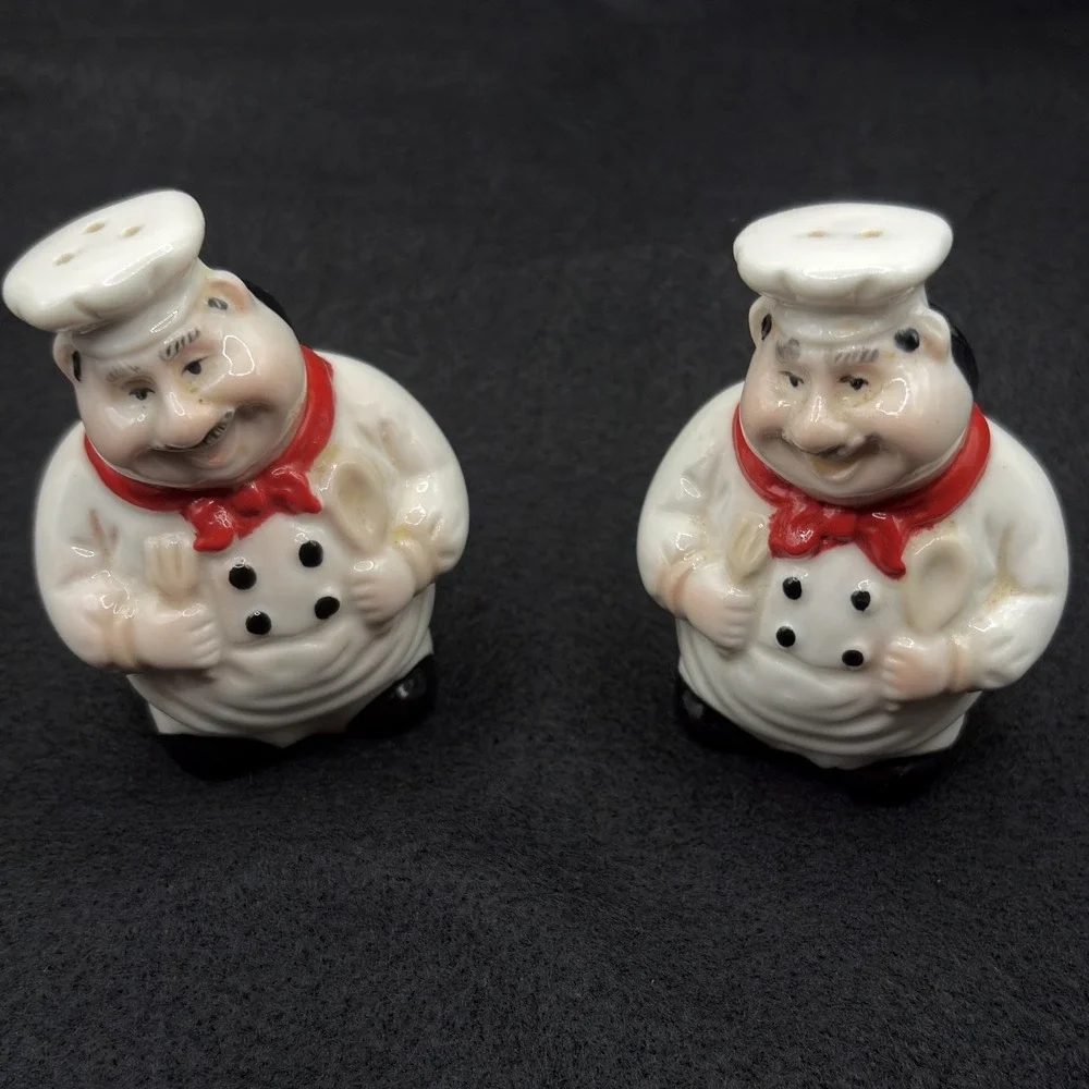 Fat Chef Glass Salt and Pepper Shaker Set (10)